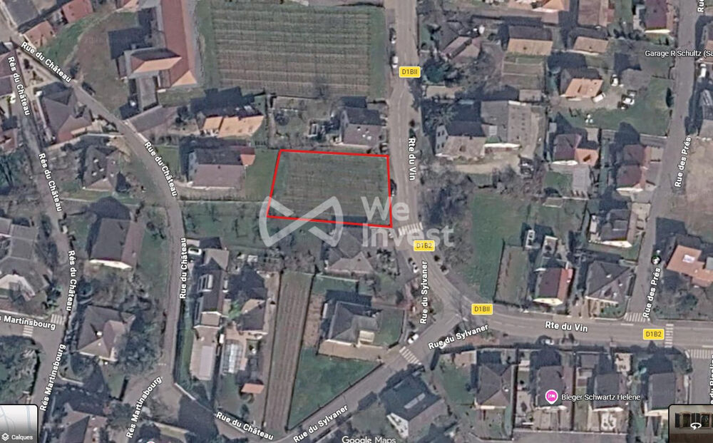 Vente Terrain Terrain constructible Wettolsheim Wettolsheim