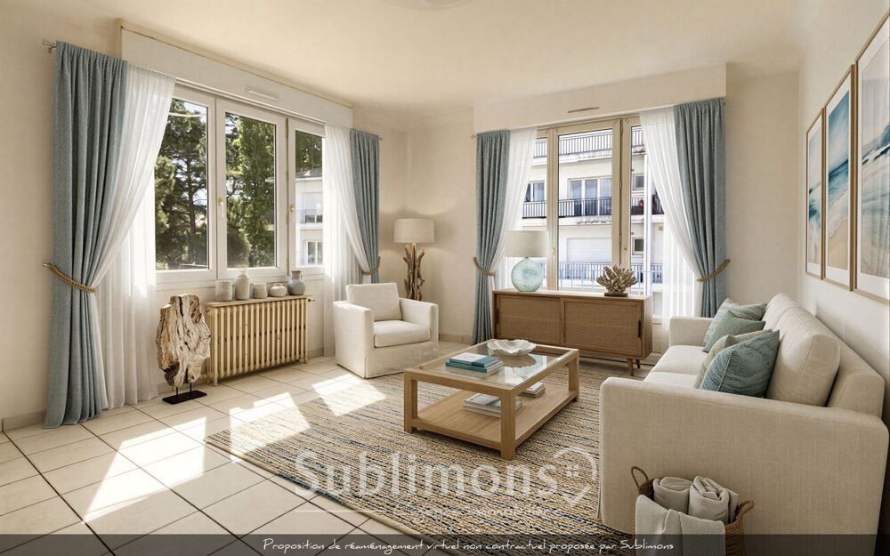 Vente Appartement ? Dernier étage à deux pas de la plage – T3 avec balcon ? La baule-escoublac