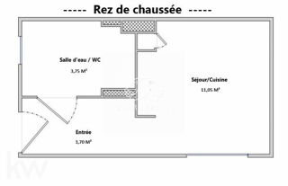  Appartement  vendre 1 pice 18 m