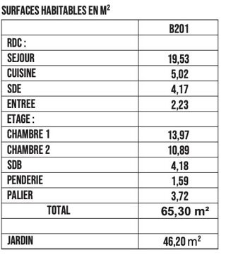  Maison  vendre 3 pices 65 m