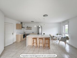  Appartement  vendre 3 pices 62 m