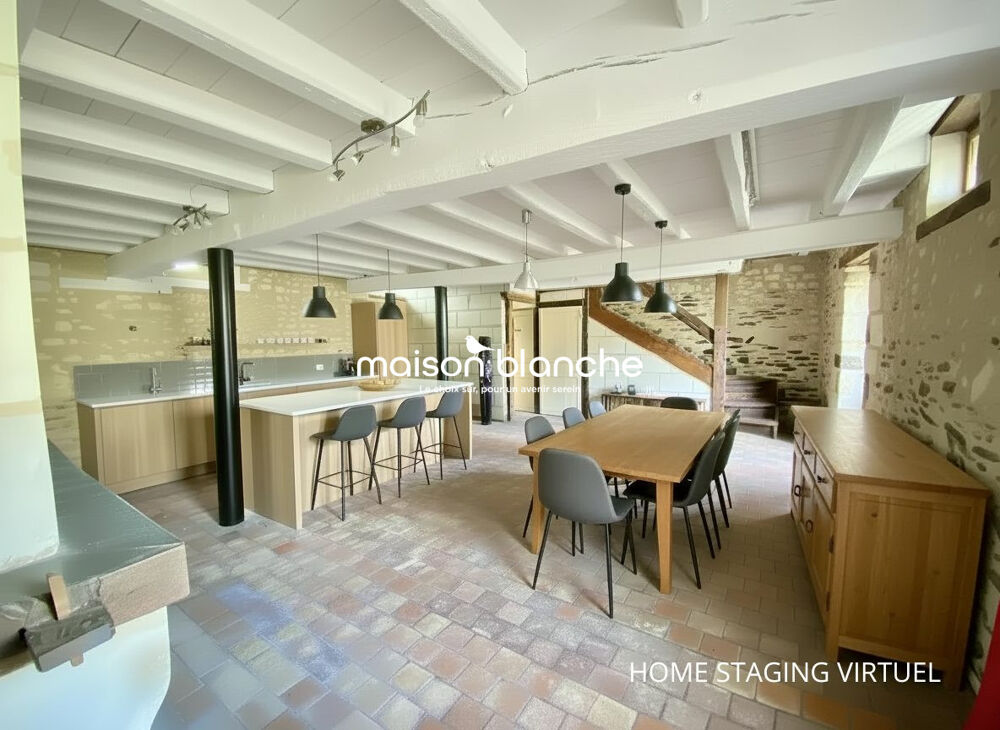 Vente Maison Longère Mazé-Milon - 116 m² Mazé-milon