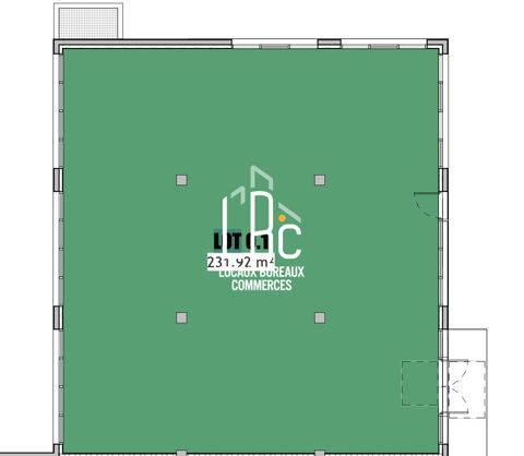   Nantes - A louer local commercial 232 m2 