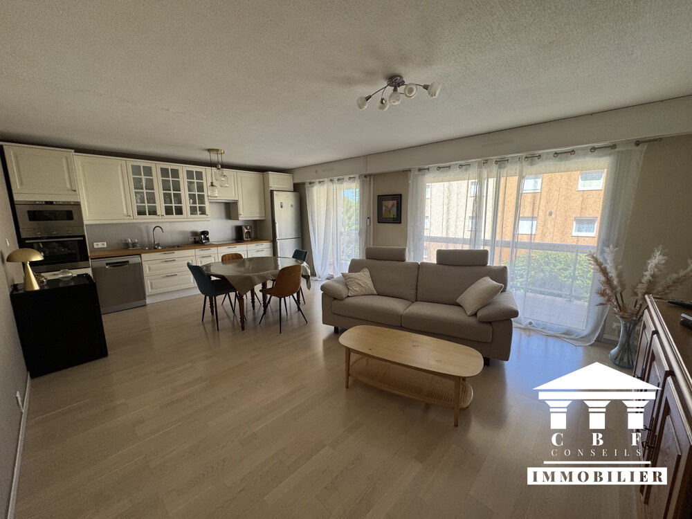 Appartement T3 de 80,31m² avec grand balcon - Résidence sécur