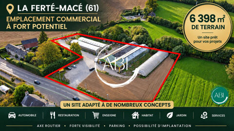 LA FERT&Eacute;-MAC&Eacute; – OPPORTUNIT&Eacute; D'IMPLANTATION POUR ENSEIGNE NA 159000 61600 La ferté macé