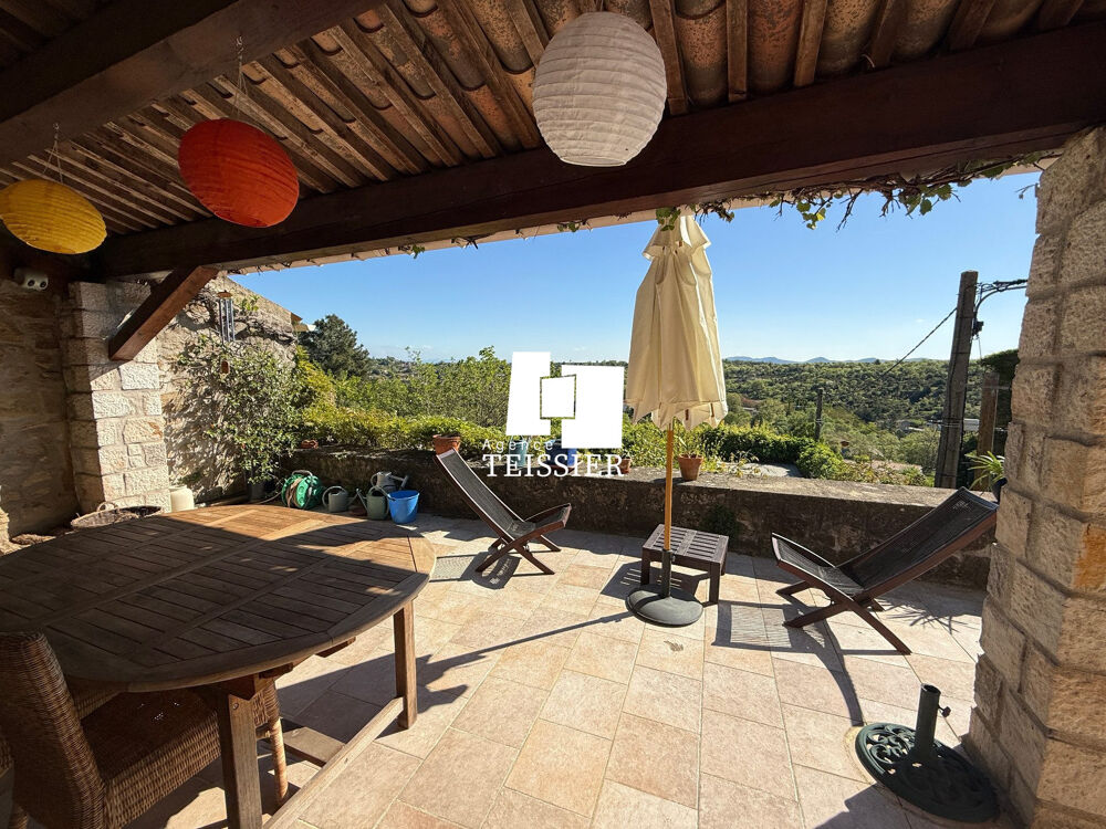 Exclusivité Sud Est France : 07460, Maison de pierre avec vue d