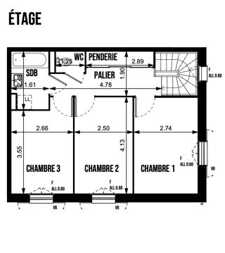  Maison à vendre 4 pièces 86 m²