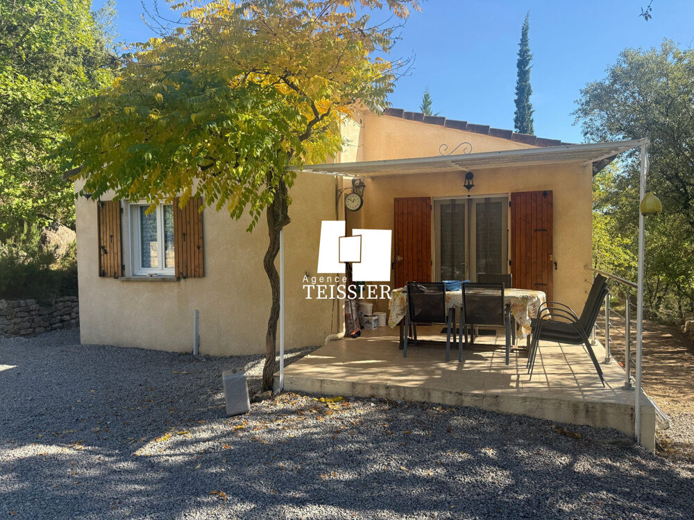 Vente Maison Sud Ardèche : 07230 Payzac, Villa avec piscine au calme sur 400 Payzac