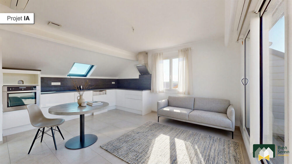 Très beau T2 avec garage et terrasse à Lèves !