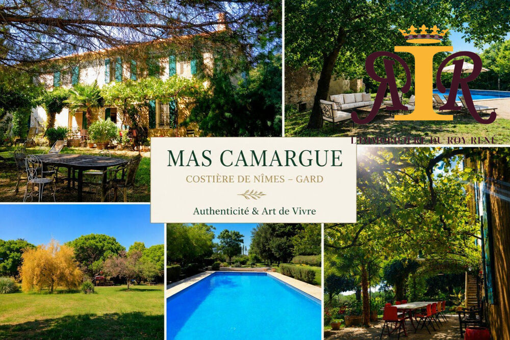 Vente Maison MAS / PROPRIETÉ 7500M2 ' LES COSTIERES' CAMARGUE GARDOISE Beauvoisin