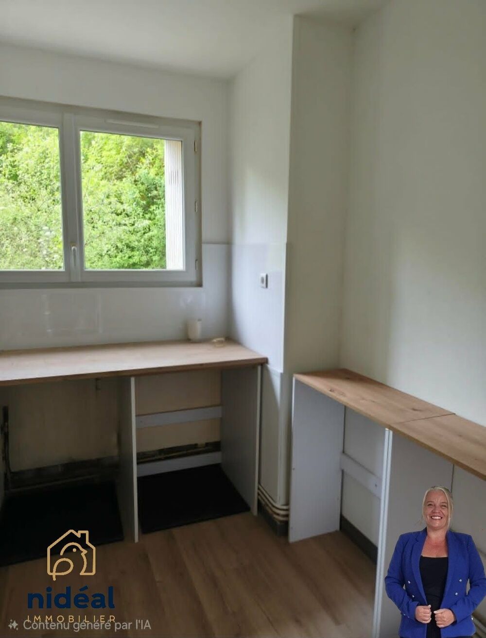 Appartement T3 de 65 m² avec garage et cave