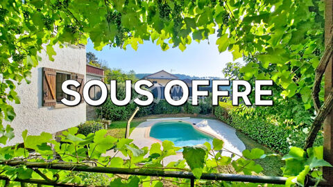   Maison en pierre de caractère avec piscine à Gravières (07140 Maison - 6 pièce(s) - 103 m²