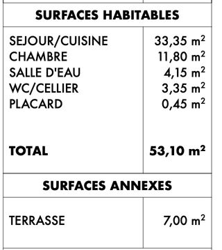  Maison 2 pices 53 m Chtelaudren-plouagat