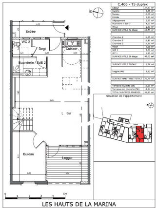  Appartement � vendre 5 pi�ces 152 m�