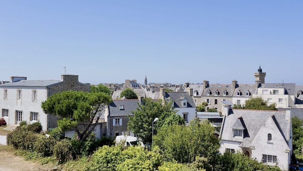 200m du Port de ROSCOFF, T2 aperçu mer