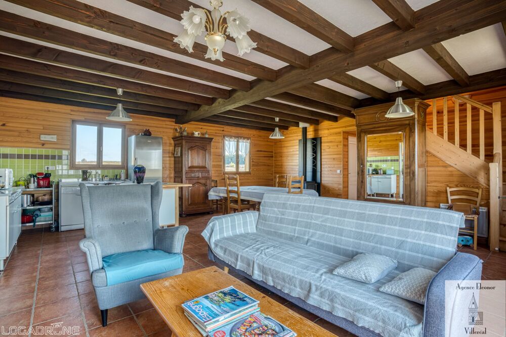 Maison ossature bois sur plus d'un hectare avec vues !