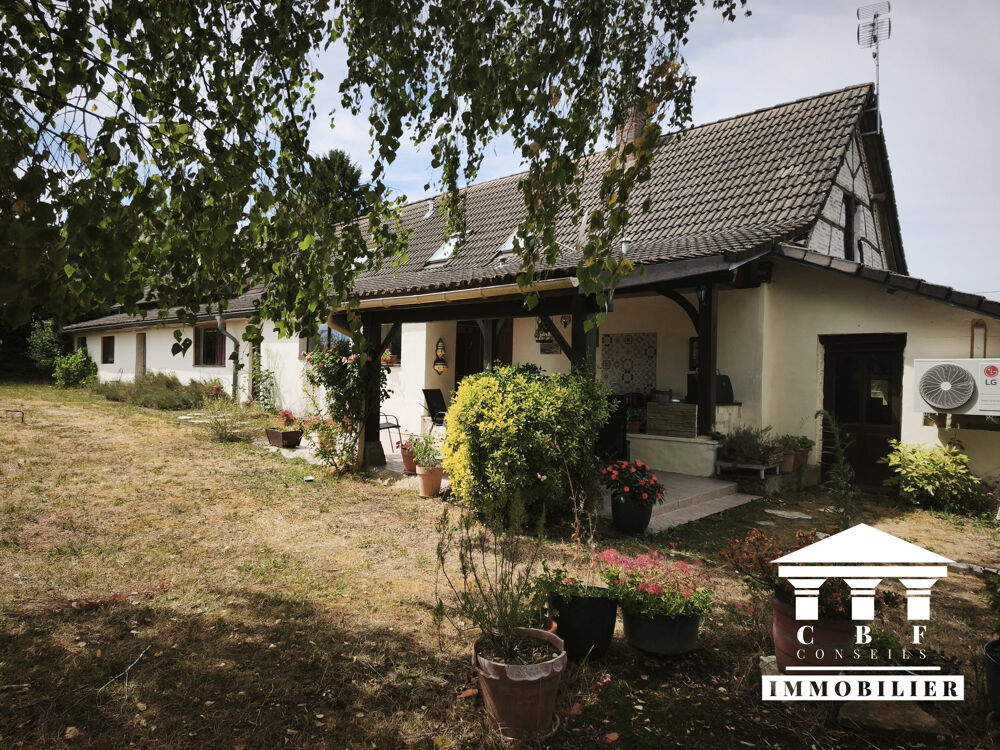 Vente Maison FERME BRESSANE – 164 m² – 1 HA – PISCINE + REVENU LOCATIF L'abergement-sainte-colombe