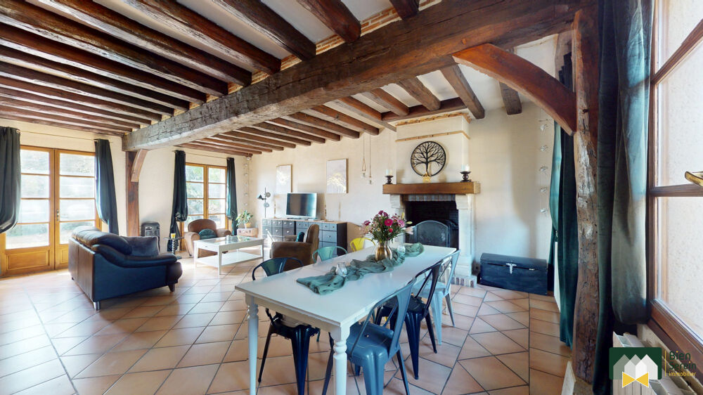 Vente Maison CHARMANTE MAISON VIVABLE DE PLAIN-PIED AVEC SOUS-SOL TOTAL ET JA Gellainville