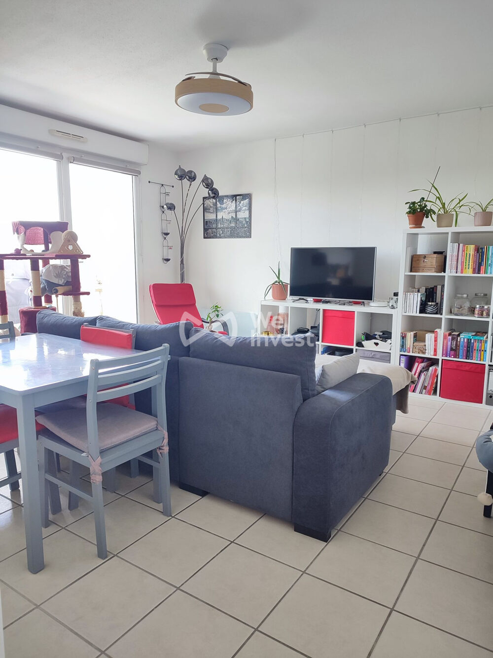 Appartement T3 avec parking couvert