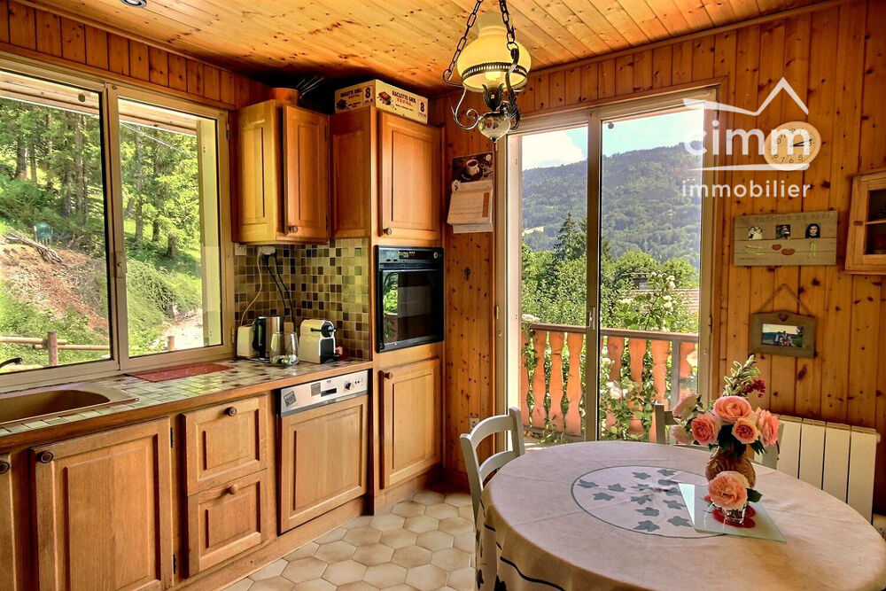 A VENDRE CHALET VUE MONTAGNES A RÉNOVER TANINGES (74440)