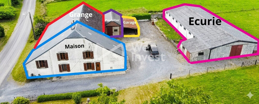 Vente Maison Corps de ferme à Taillette – Idéal projet de gîte ou gîte Taillette