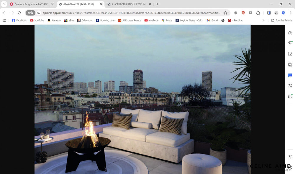 Vente Appartement 4 Pieces Residence Neuve 13E Quartier Butte aux Cailles Paris 13