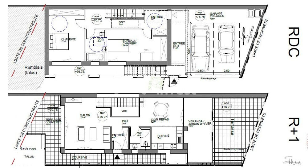 Vente Terrain Nouveau, à 5min de Bailly, beau terrain à bâtir de 730m² ave Bailly-romainvilliers