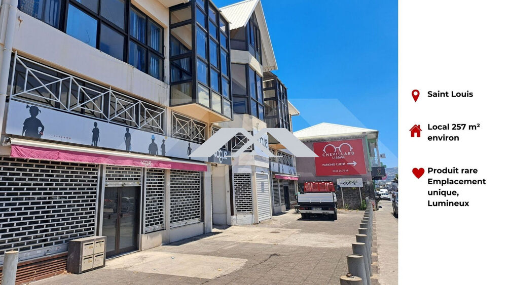   Local 257.59 m² Saint Louis 