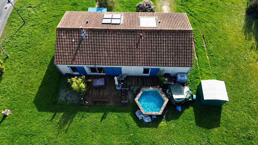 Maison de plain-pied située à Dompierre S/Charente