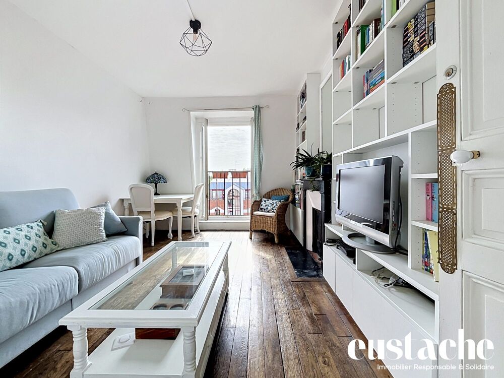 Vente Appartement Charmant 2 pièces dans l'ancien au 6ème étage, calme et lumin Paris 19