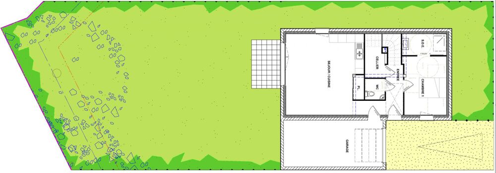Joli pavillon T4 tout fini