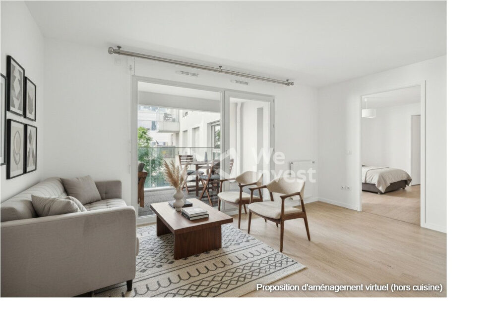 Vente Appartement T3 récent terrasse Asnières Métro Courtilles Asnières-sur-seine