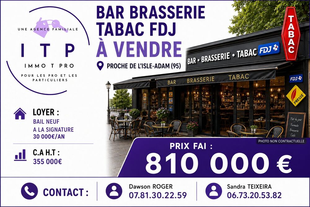   MAGNIFIQUE BAR BRASSERIE TABAC FDJ DANS UNE VILLE RECHERCHEE DU 