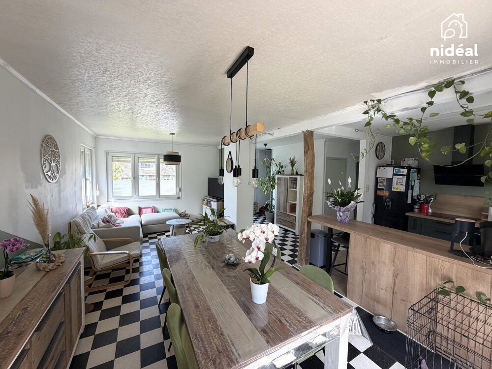 AVESNES-SUR-HELPE  Maison individuelle 4 chambres  Habitab