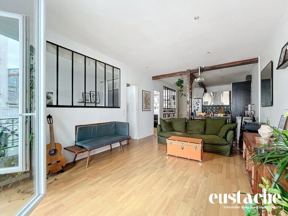 Vente Appartement Le 3 Pièces style Loft aux beaux volumes et belles prestations Paris 11