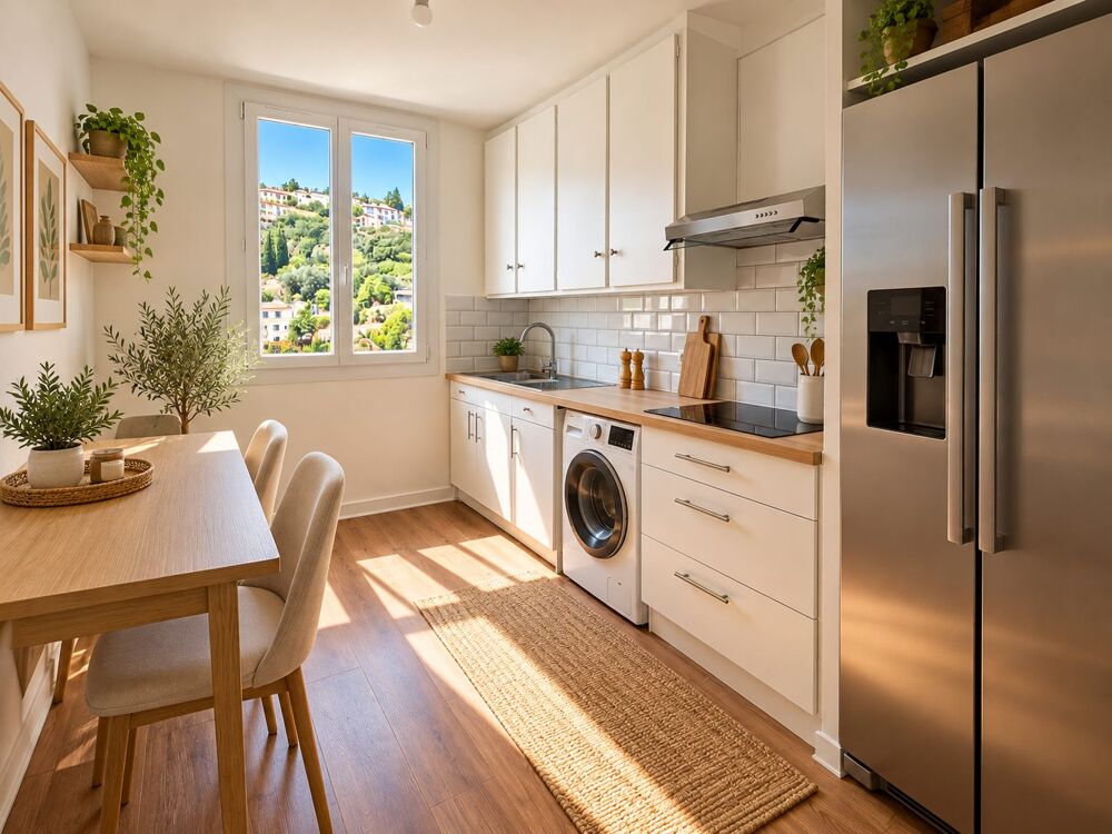 Location Appartement Nice Est Studio de 30 m² avec balcon, cave et parking collectif Nice