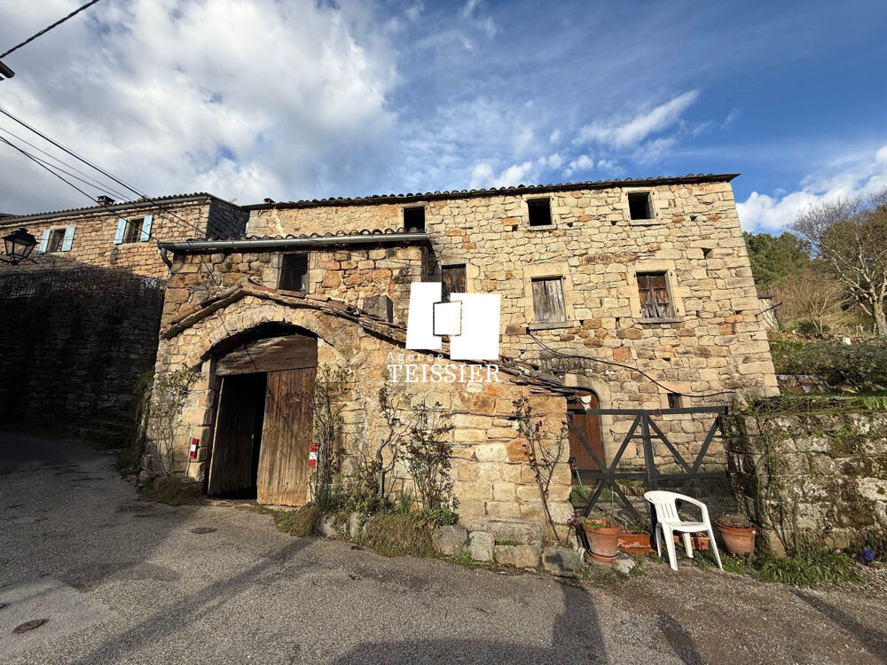 Vente Maison Exclusivité 07140 Chambonas, batîsse ancienne en pierre Chambonas