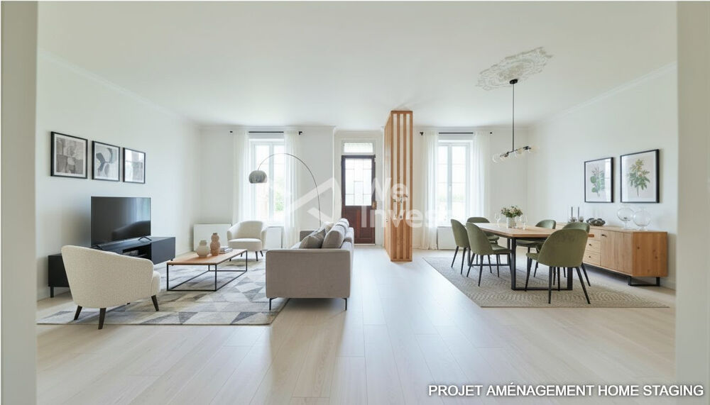 BEAUCHAMP  AUTHENTIQUE MEULIÈRE INDÉPENDANTE  696 m² DE