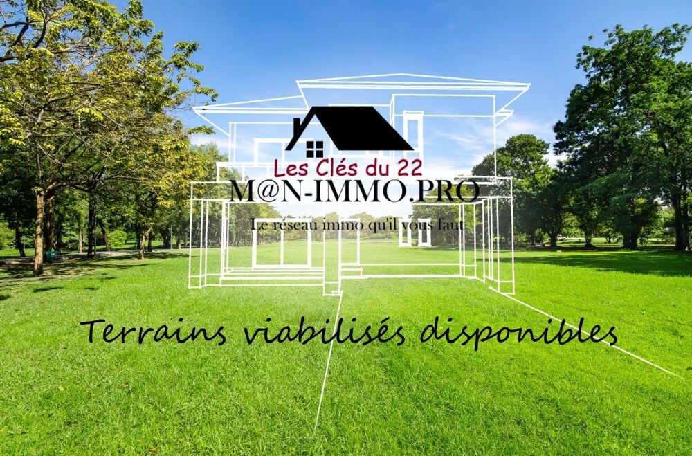 Vente Terrain TERRAINS VIABILISES DISPONIBLES Trédrez-locquémeau