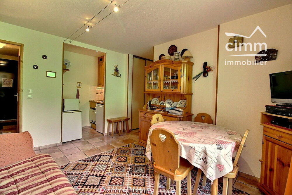 A VENDRE CHAMONIX (74400) APPARTEMENT REZ-DE-JARDIN T2Bis