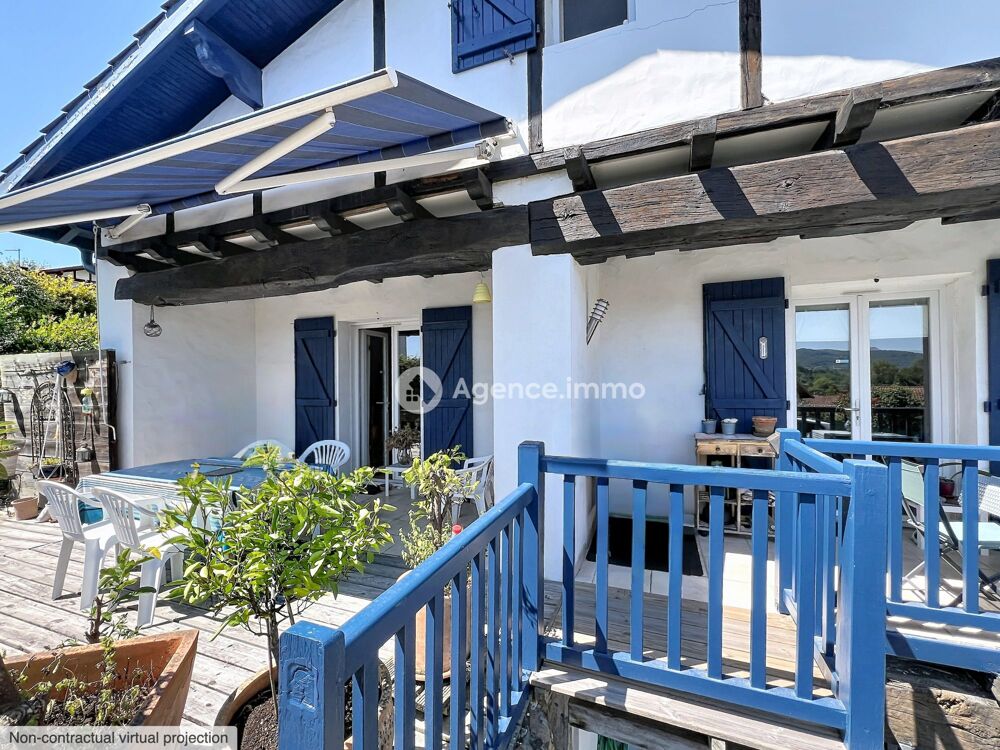 Vente Maison Maison style Basque de Charme avec Vue Montagne-Urrugne-Bourg Urrugne