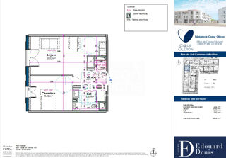  Appartement � vendre 2 pi�ces 43 m�