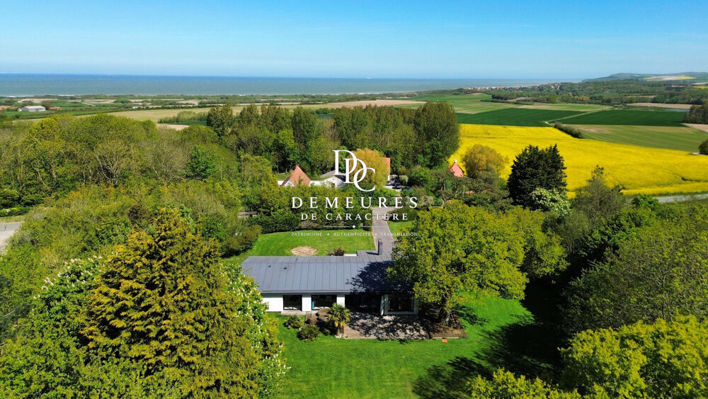 Vente Maison Maison de plain-pied – Terre des Deux Caps – 1 hectare Tardinghen
