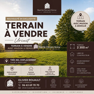  Terrain à vendre 2300 m²