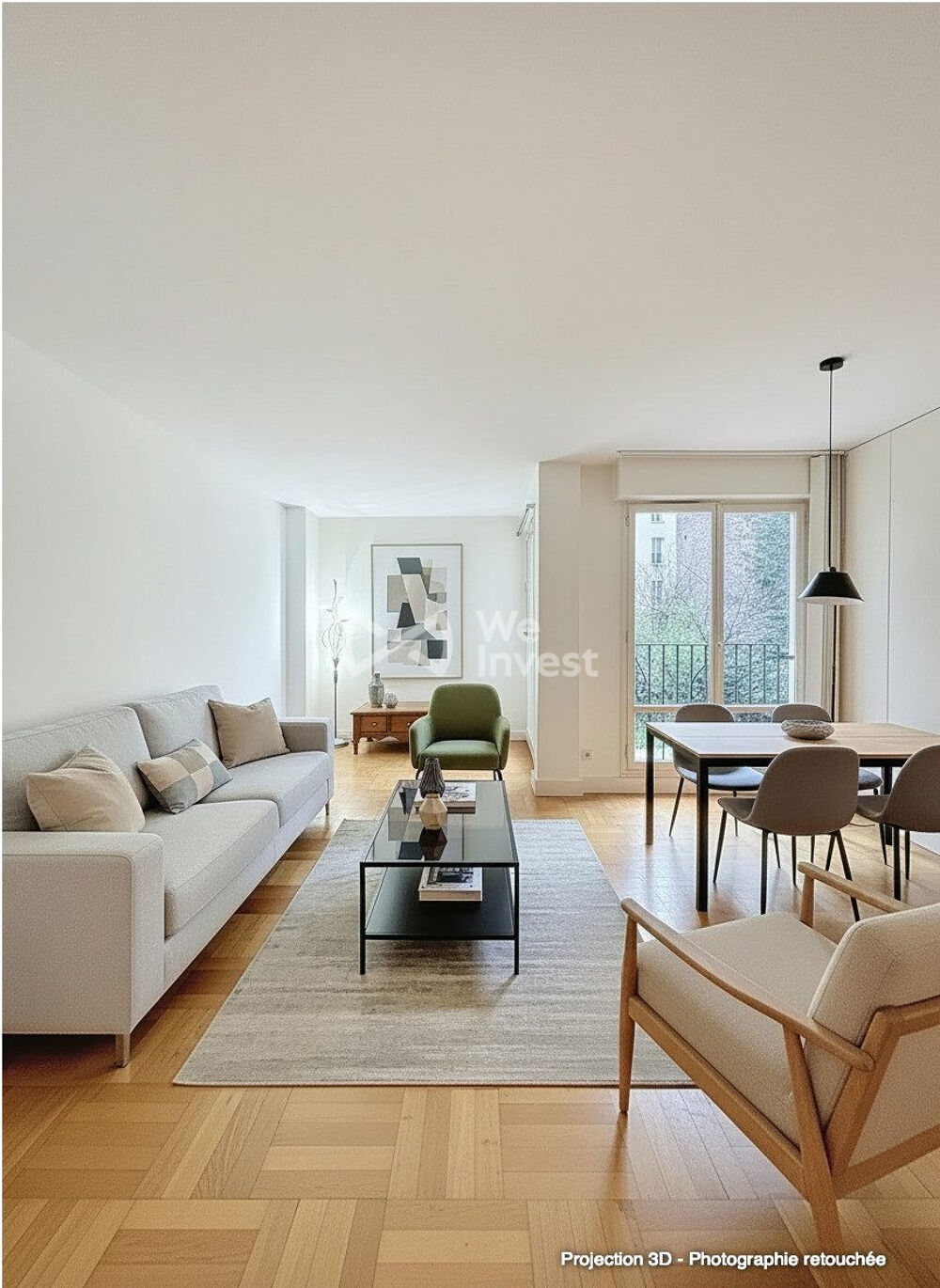 Appartement 5 pièces 96 m² · à Paris 16 · 96 m² · 880 000 €