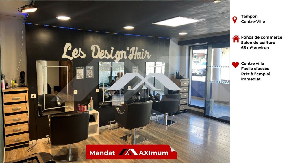   Fonds de commerce salon coiffure Tampon 