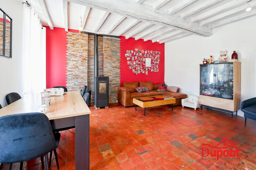 Maison 4 pièces 126m2, 2 chambres, jardin clos, terrasse, grang