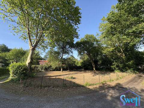 Terrain &agrave; b&acirc;tir de 1041m&sup2; hors lotissement arbor&eacute;, viabilis? 260000 40660 Messanges