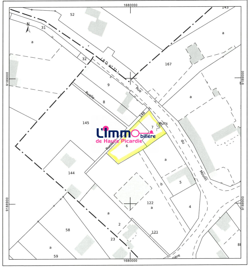   Vente Terrain Constructible 860 m² | Secteur Bray-sur-Somme (80 Chuignolles