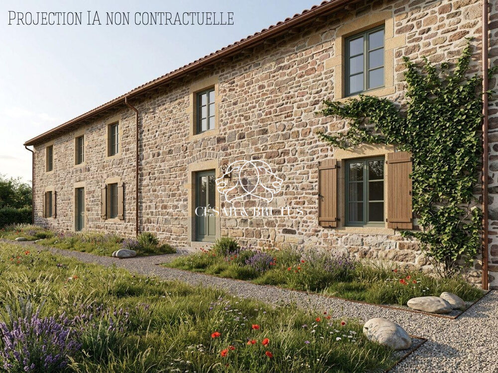 Potentiel exceptionnel : Ancien corps de ferme de 750 m² bâtis